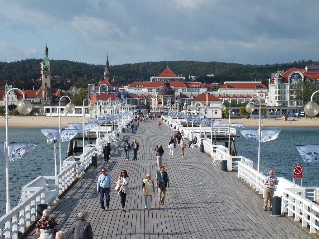 Patio Mare Amber Lejlighed Sopot Eksteriør billede